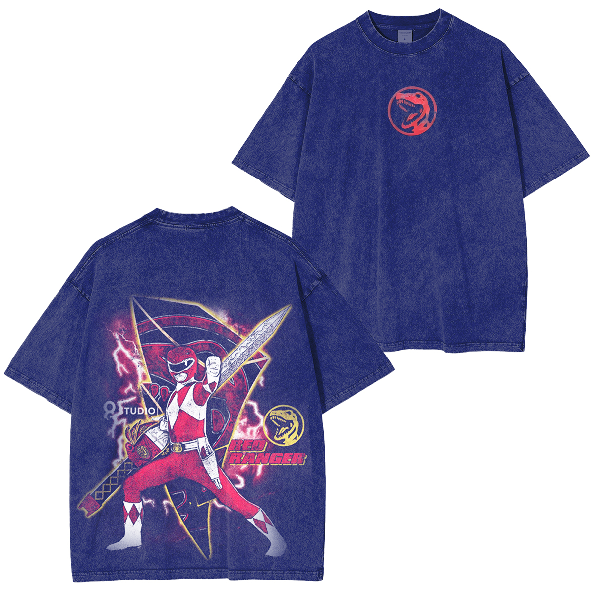 Time Force Power Rangers Vintage T Shirt