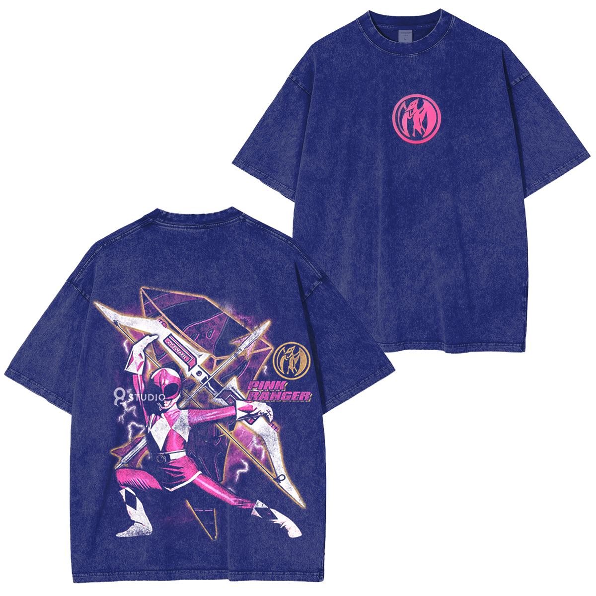 Bernadette Pink Ranger Vintage T Shirt