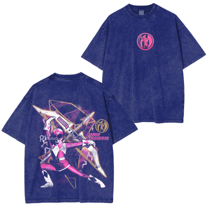 Bernadette Pink Ranger Vintage T Shirt