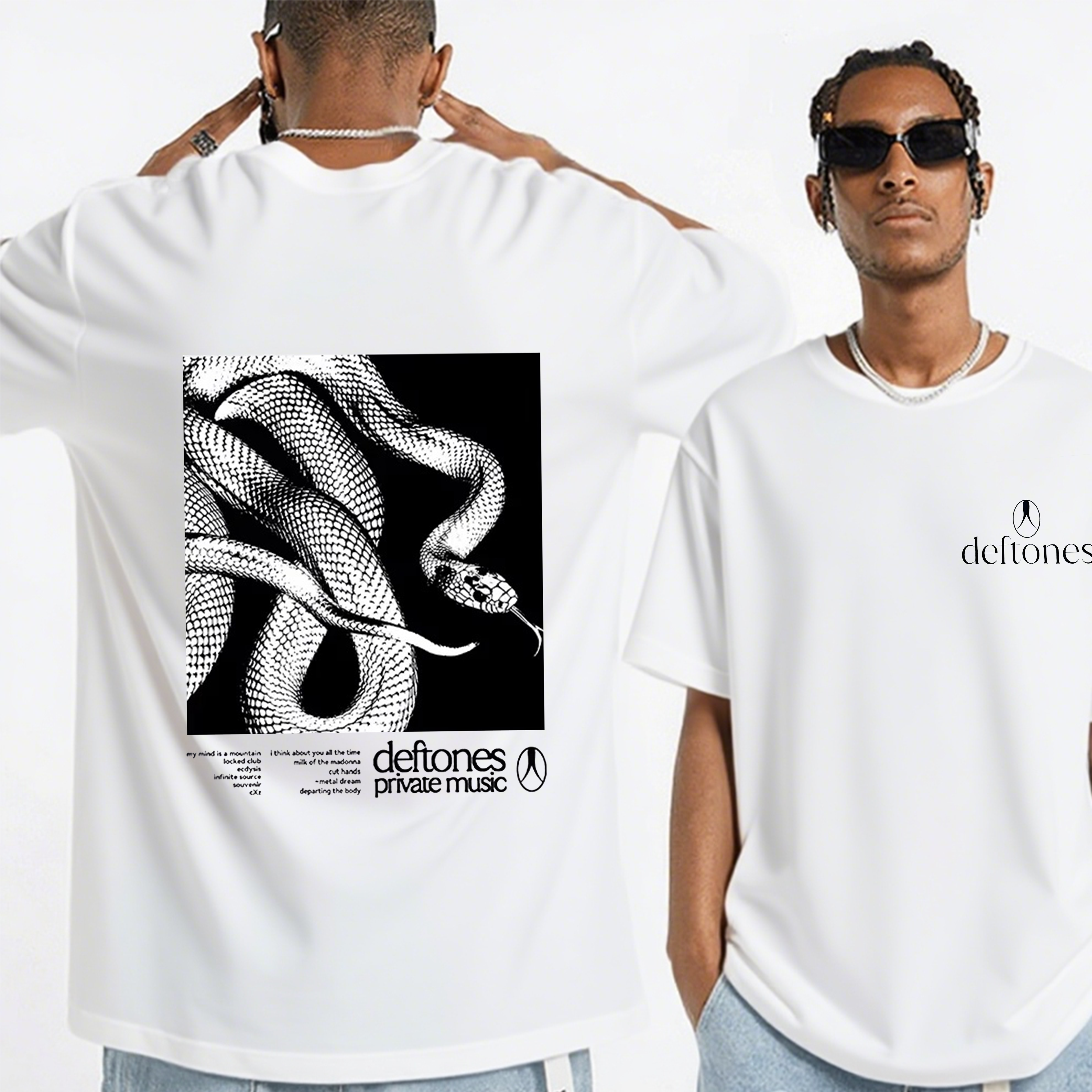 Deftones Private Music Tracklist Tee