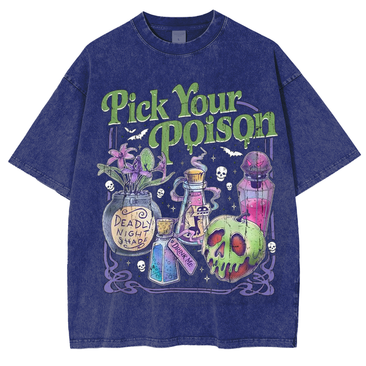 Pick Your Poison Vintage Princess Halloween T-shirt
