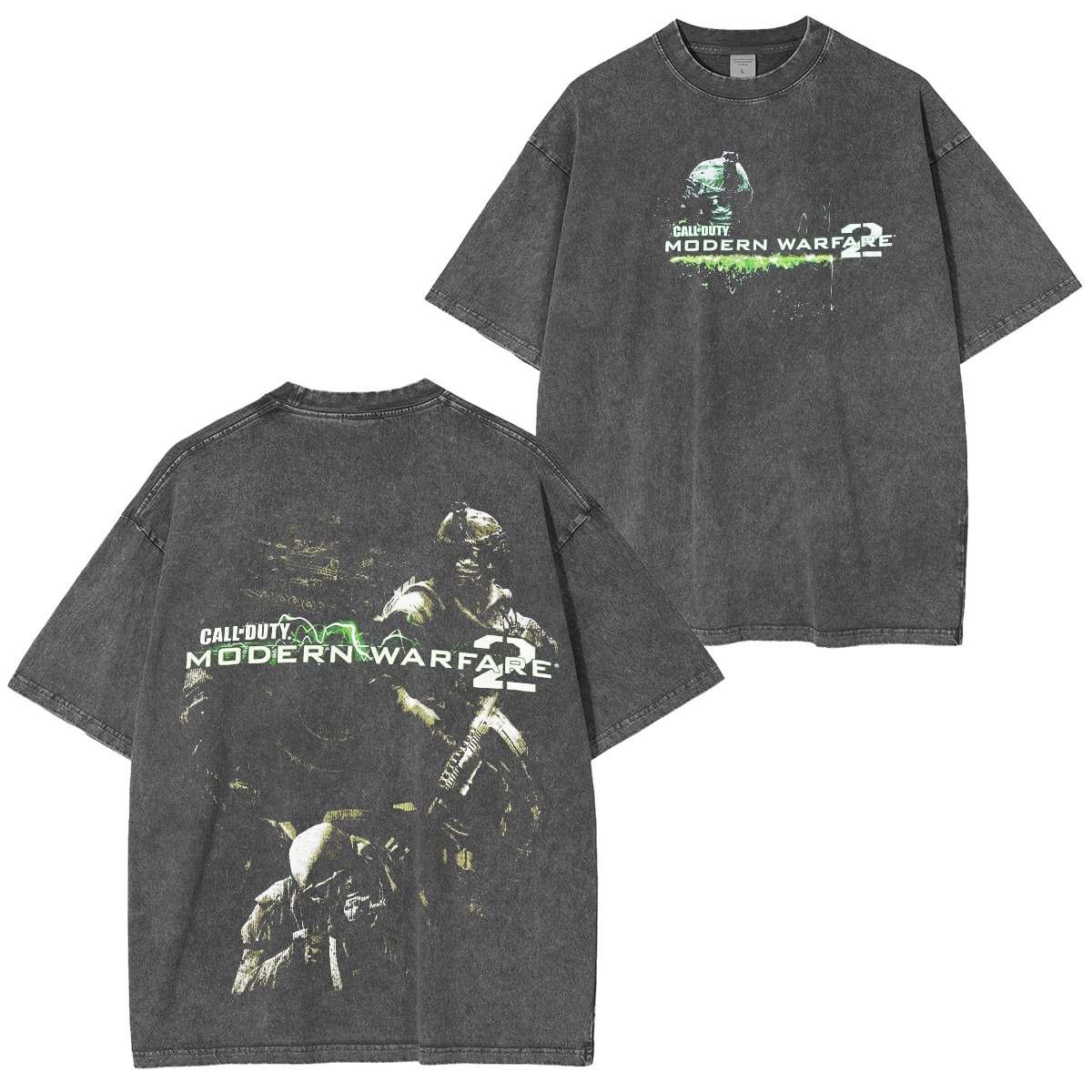Call of duty Modern warfare 2 Unisex Washed T-Shirt