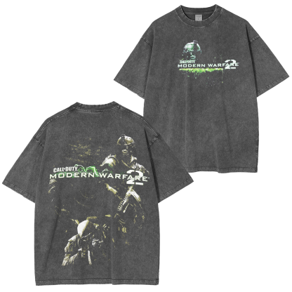 Call of duty Modern warfare 2 Unisex Washed T-Shirt