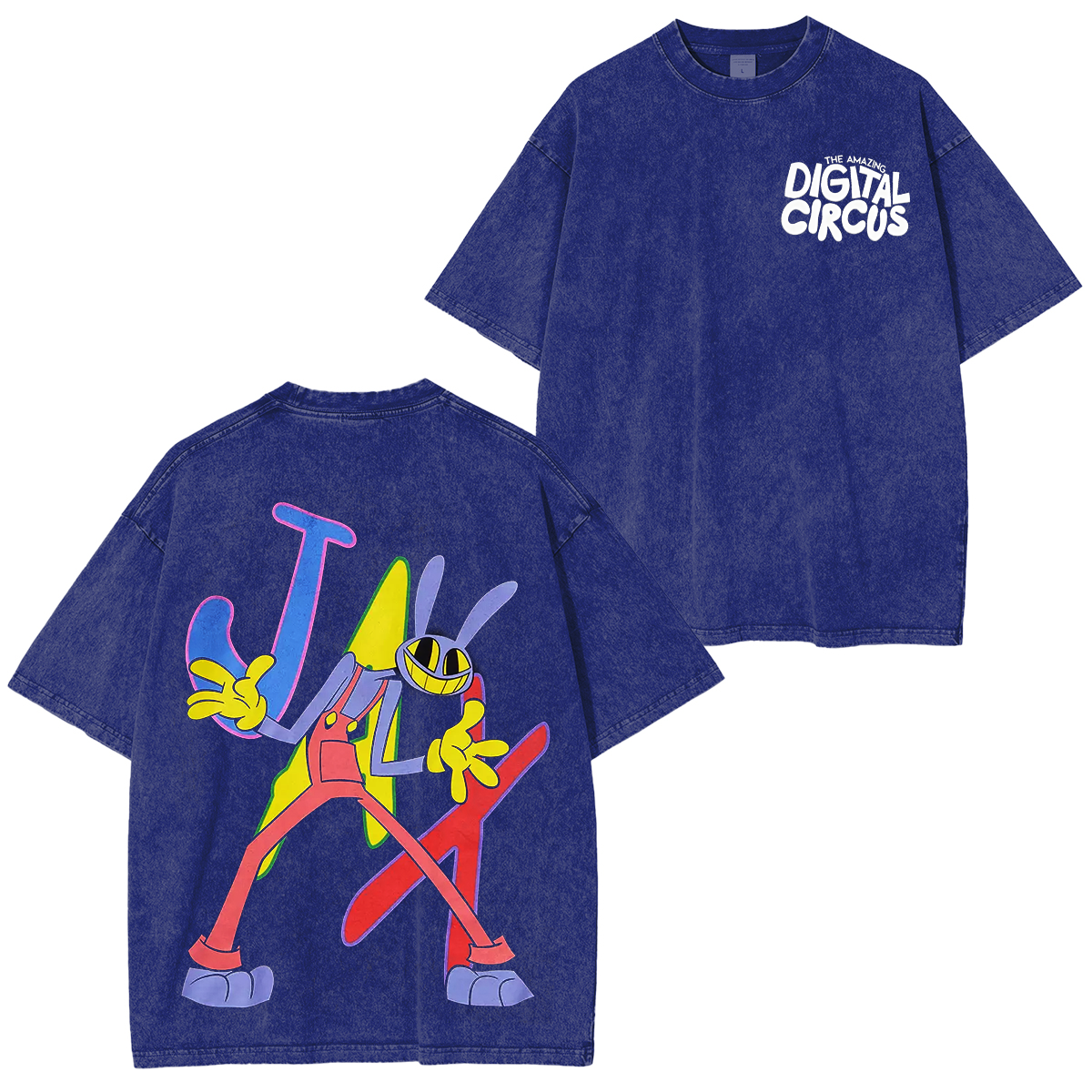 The Amazing Digital Circus Jax Mineral Washed Unisex T-Shirt