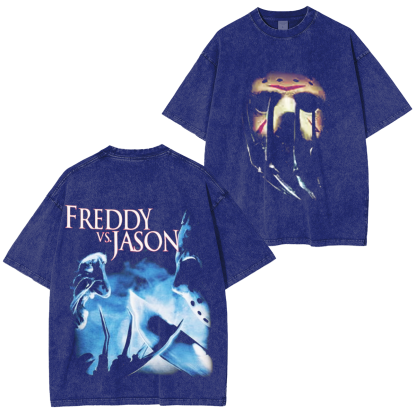 Friday the 13th horror movie American style Oversized Shirt