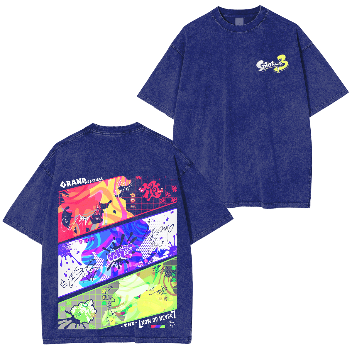 Splatoon 3 Washed T-Shirt
