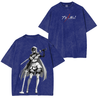 Esdeath-Akame Ga Kill Washed T-Shirt