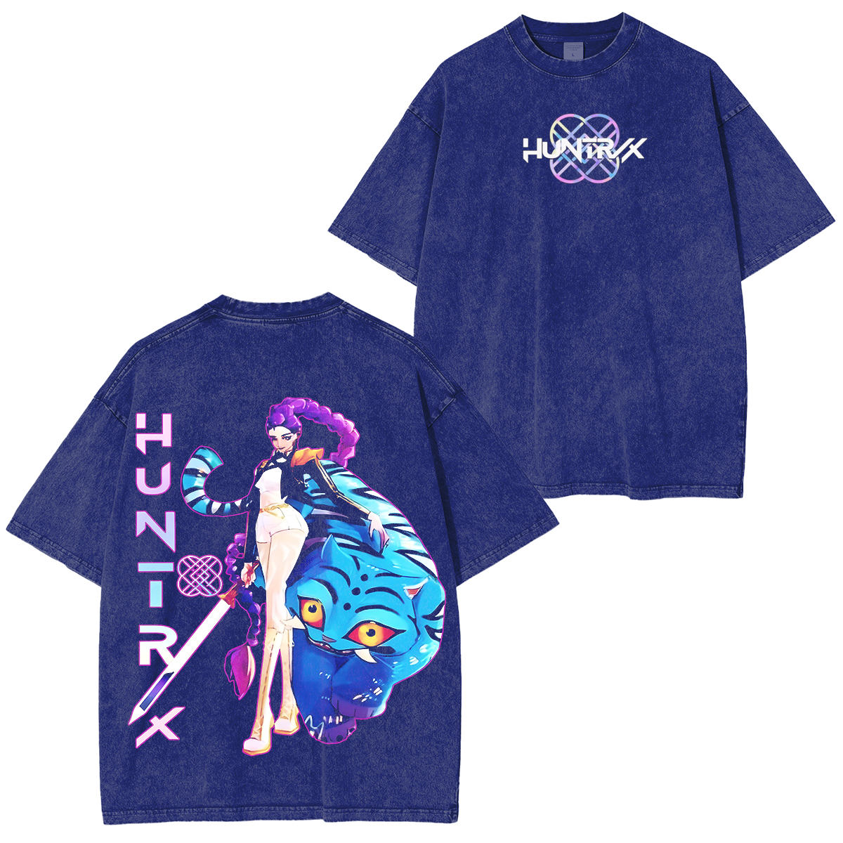KPop Demon Hunters Huntrix Washed T-Shirt