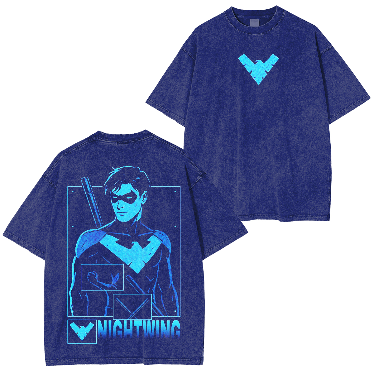 Dick Grayson-Nightwing Washed T-Shirt