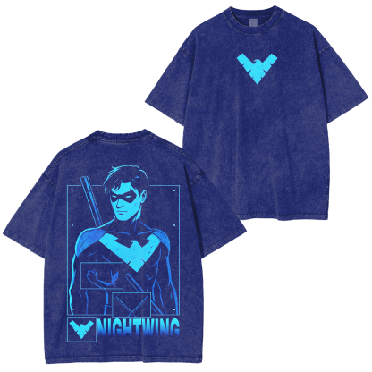Dick Grayson-Nightwing Washed T-Shirt