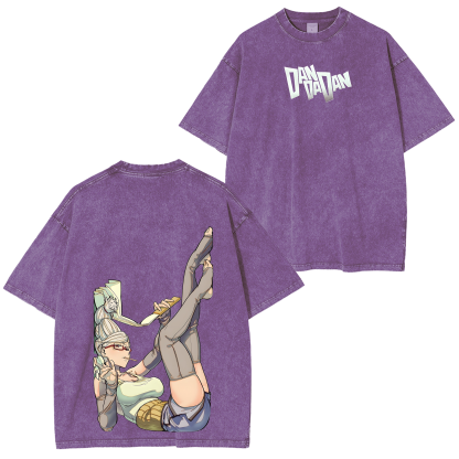 Seiko Ayase Dandadan Unisex Washed T-Shirt
