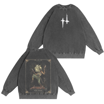 Hunt Showdown “The Fool 1986” Tee “Bayou terror.  Washed T-shirt/Crewneck/Hoodie