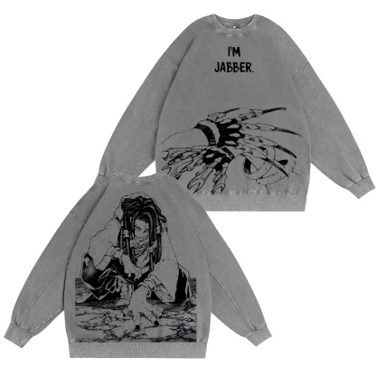 Jabber Wonger from Gachiakuta Vintage washed T-shirt/Crewneck/Hoodie