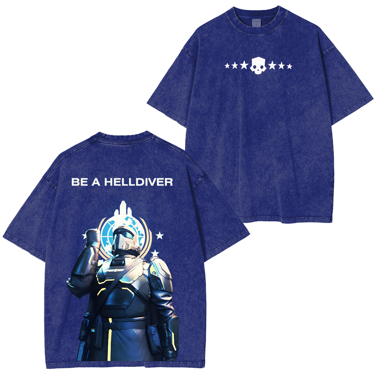 Helldivers 2 Washed T-Shirt