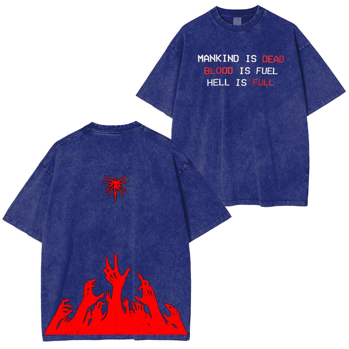 Heaven Pierce Her Vintage Washed T-shirt/Crewneck/Hoodie