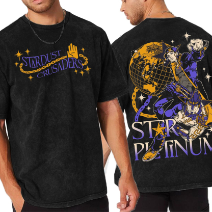 Jotaro Kujo-JoJo's Bizarre Wash T-shirt/Crewneck/Hoodie