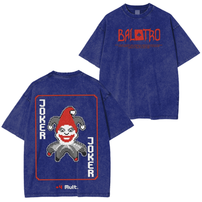 Balatro Droll Joker Vintage Washed T-shirt/Crewneck/Hoodie