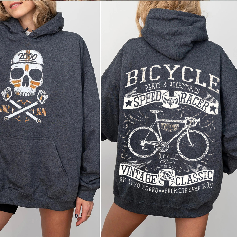 Skull Bicycle T-shirt/Crewneck/Hoodie