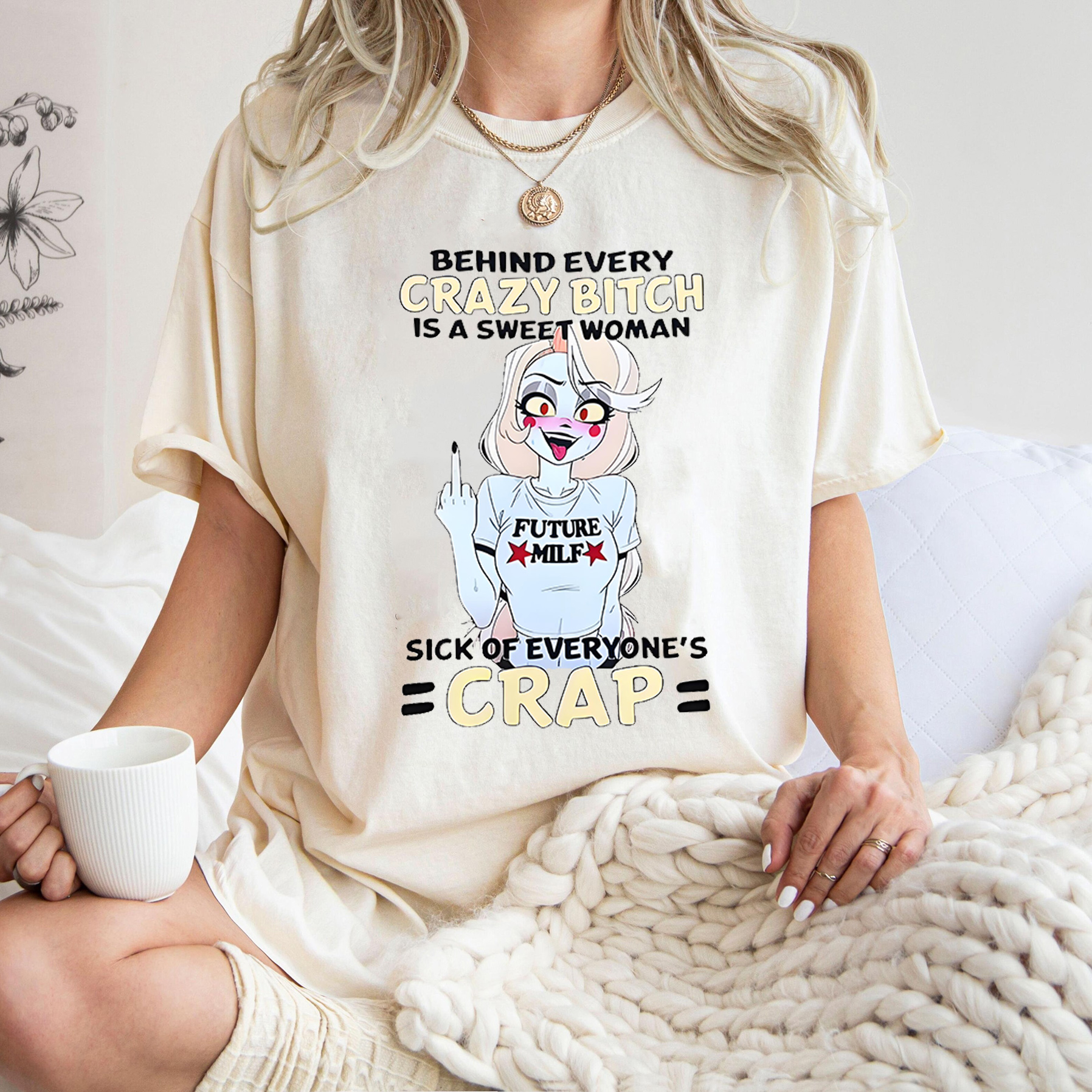 Hazbin Hotel Oversized T-shirt/Crewneck/Hoodie