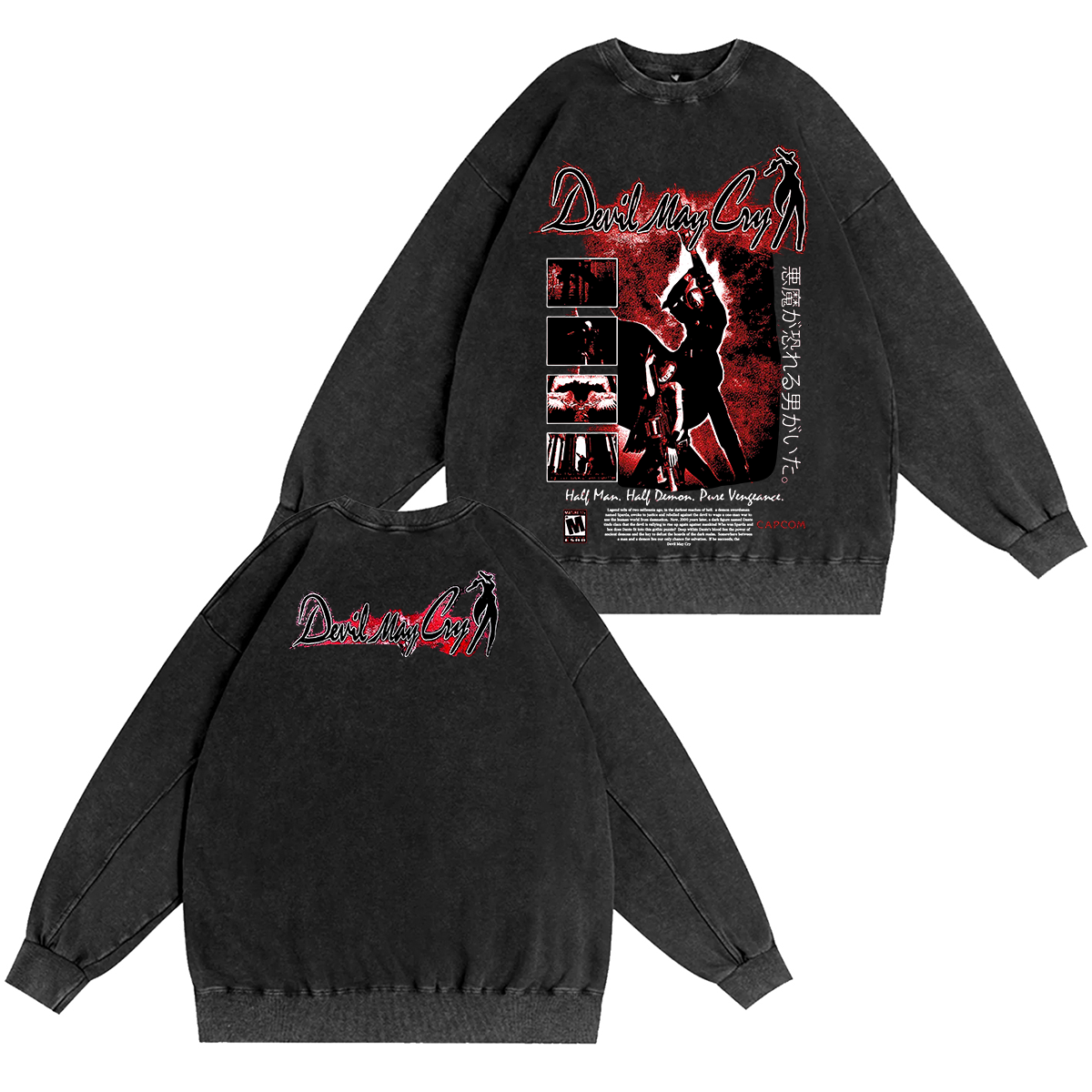 Devil May Cry Unisex Anime T-Shirt/Crewneck/Hoodie