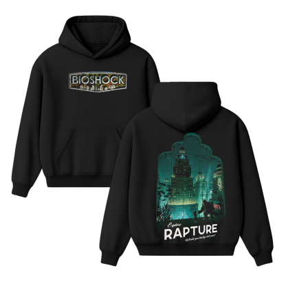 Bioshock Vintage Washed T-shirt/Crewneck/Hoodie