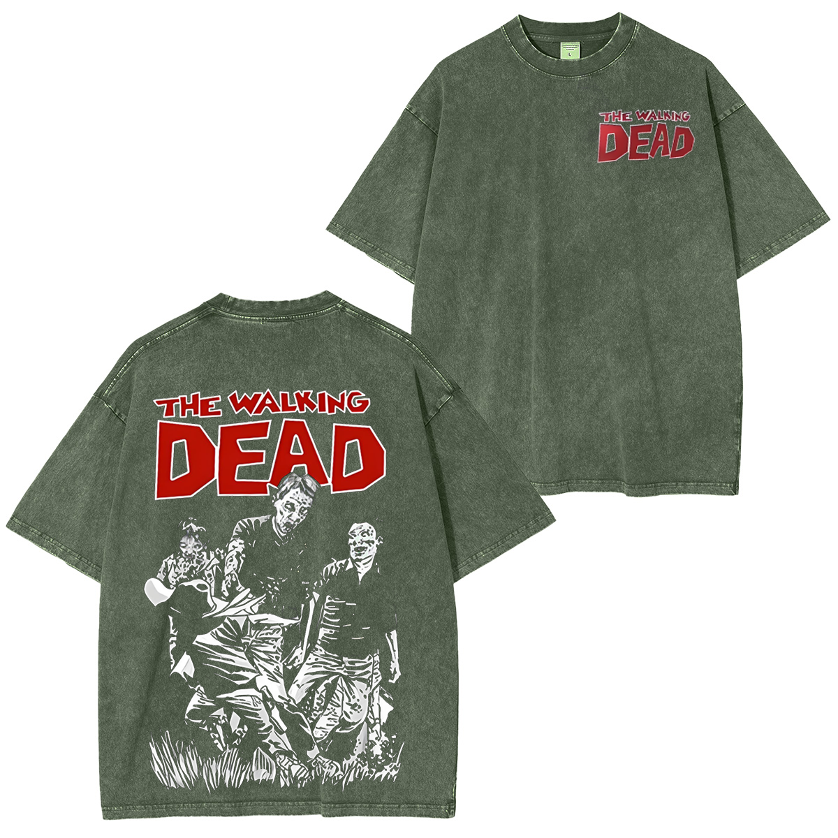 The Walking Dead Vintage Washed T-shirt/Crewneck/Hoodie