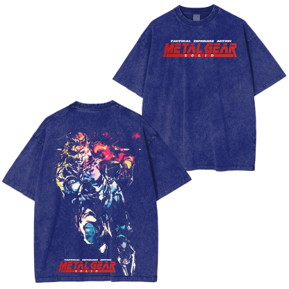 Metal Gear Vintage Washed T-shirt/Crewneck/Hoodie
