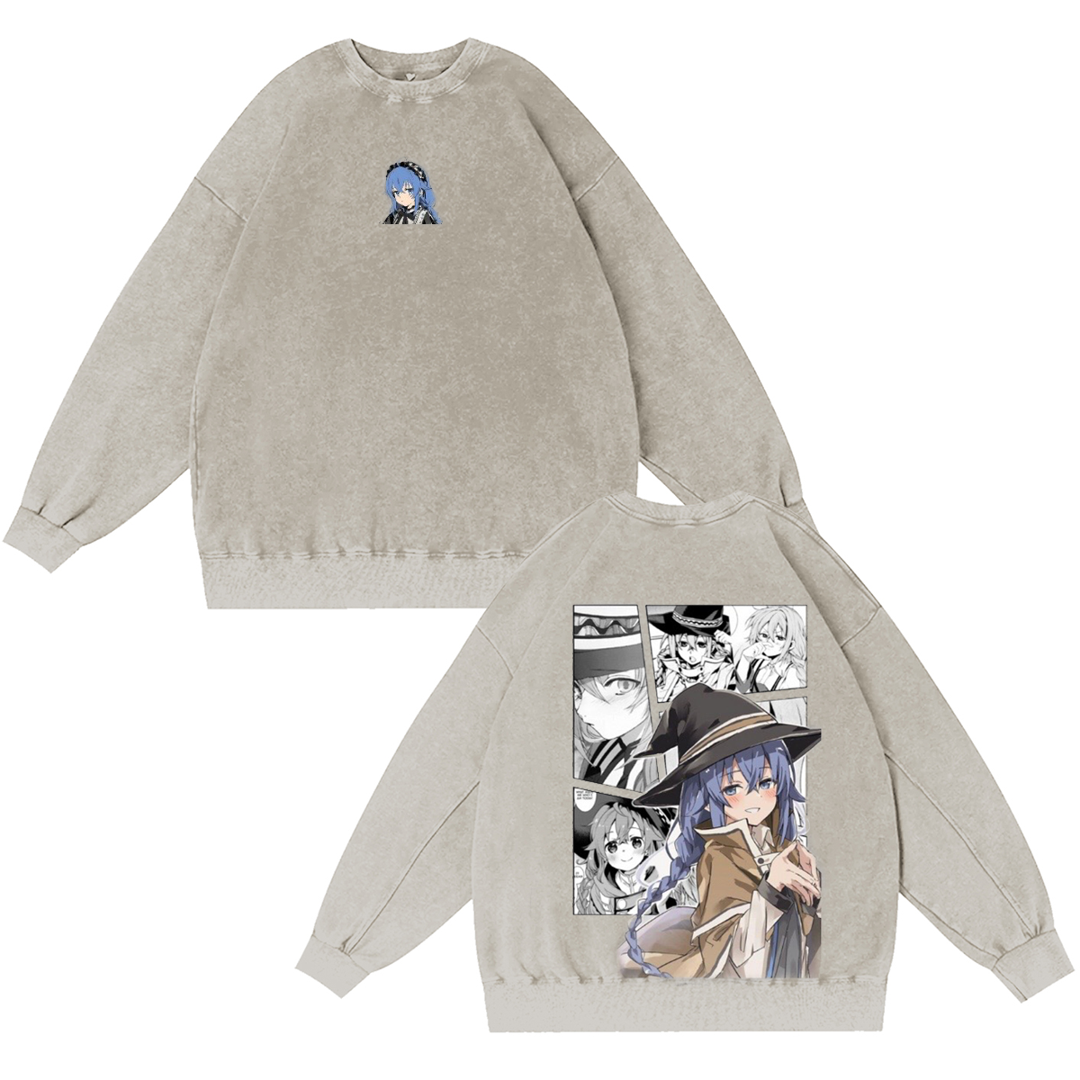Jobless Reincarnation: Do Your Best in Another World Vintage Makima T-shirt/Crewneck/Hoodie