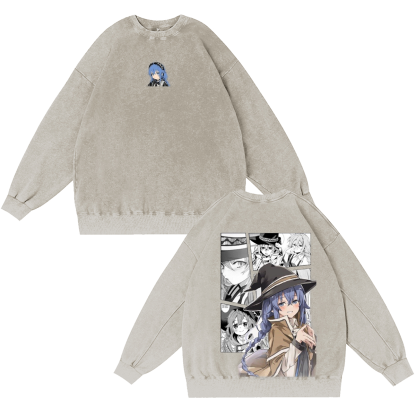 Jobless Reincarnation: Do Your Best in Another World Vintage Makima T-shirt/Crewneck/Hoodie