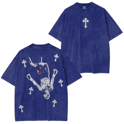 Boxer Gervonta Davis Vintage Washed T-shirt/Crewneck/Hoodie