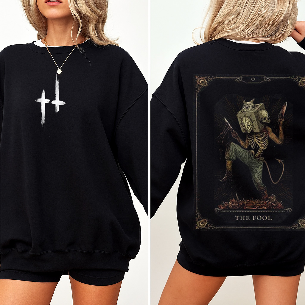Hunt Showdown “The Fool 1986” Tee “Bayou terror.  Washed T-shirt/Crewneck/Hoodie