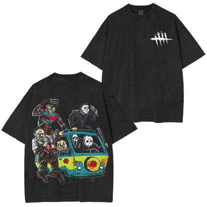 Horror Friends O Neck Cool Summer T Shirts