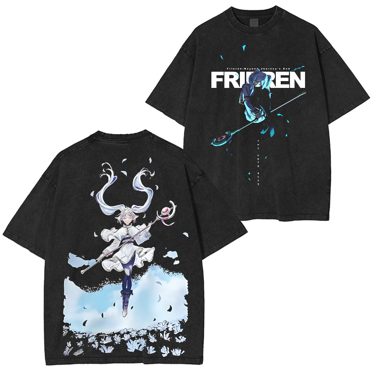 Frieren Beyond Journey's End Anime Two-Dimensional Japanese T-Shirt