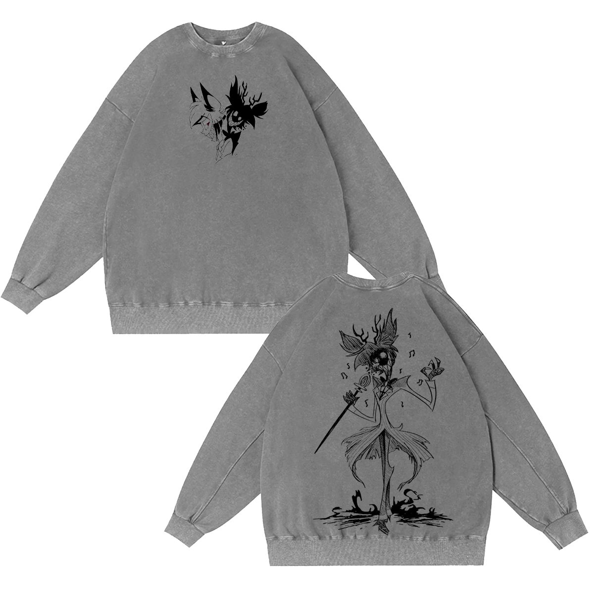 Hazbin Hotel Alastor Oversized T-shirt/Crewneck/Hoodie