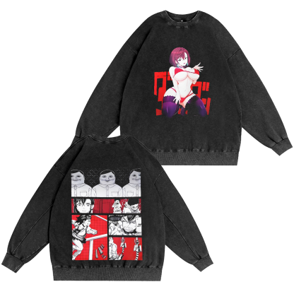 Dandadan Momo Super Naturals Vintage Oversized T-shirt/Crewneck/Hoodie