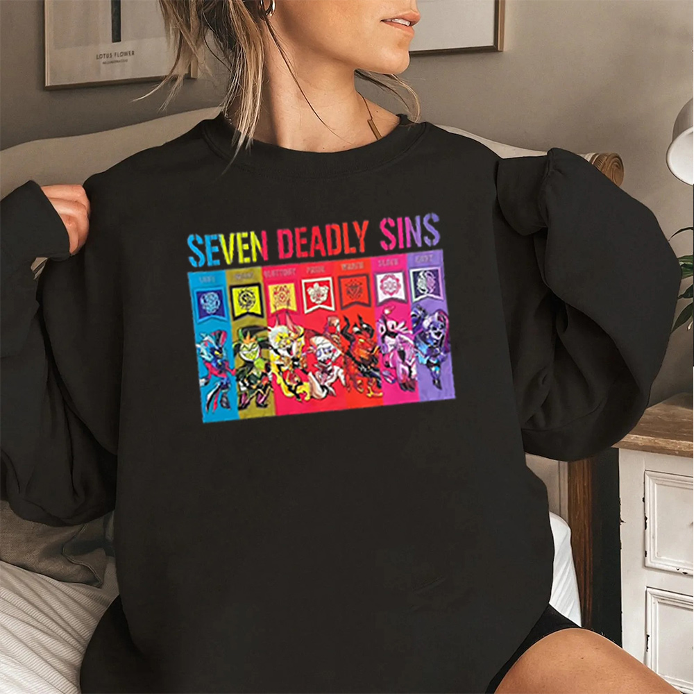 Seven Deadly Sins Vintage Oversized T-shirt/Crewneck/Hoodie