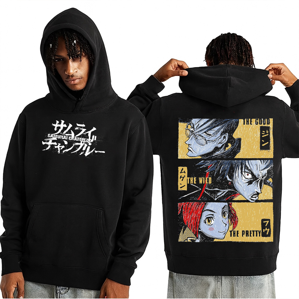 Samurai Champloo Vintage Oversized T-shirt/Crewneck/Hoodie