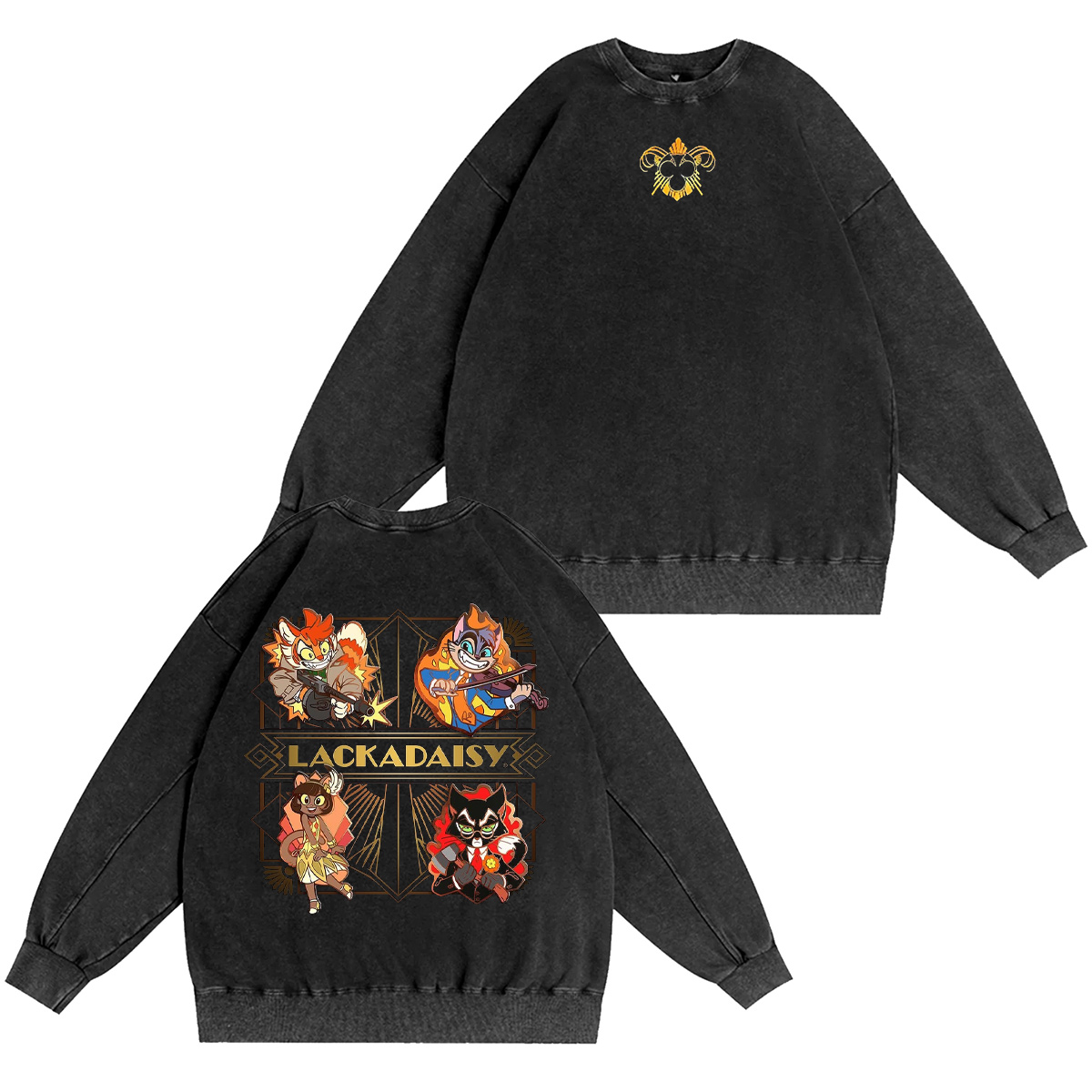 Lackadaisy Oversized T-shirt/Crewneck/Hoodie