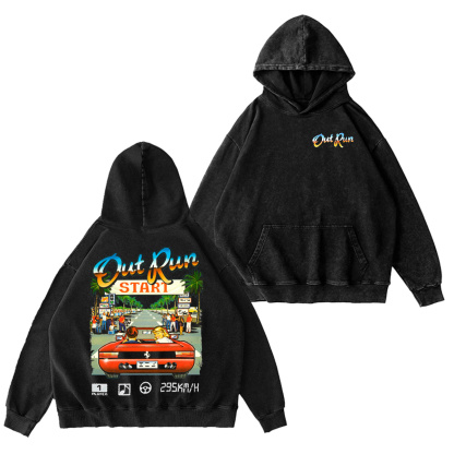 Retro Out Run Oversized T-shirt/Crewneck/Hoodie