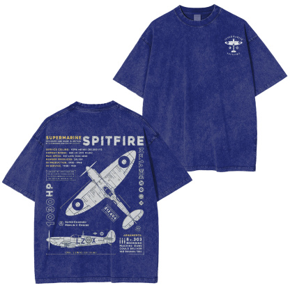 Supermarine Spitfire MK1 Oversized T-shirt/Crewneck/Hoodie
