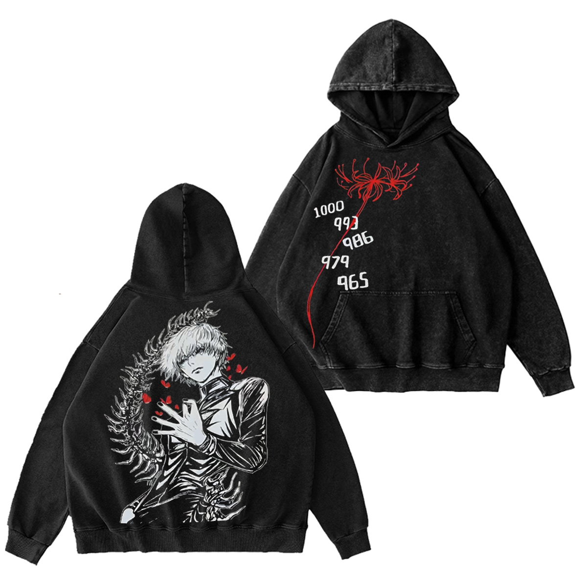 Ken Kaneki Tokyo Ghoul Oversized T-shirt/Crewneck/Hoodie