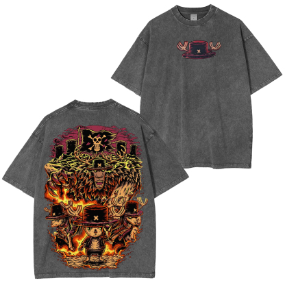 One Piece Chopper Anime Vintage T-Shirt