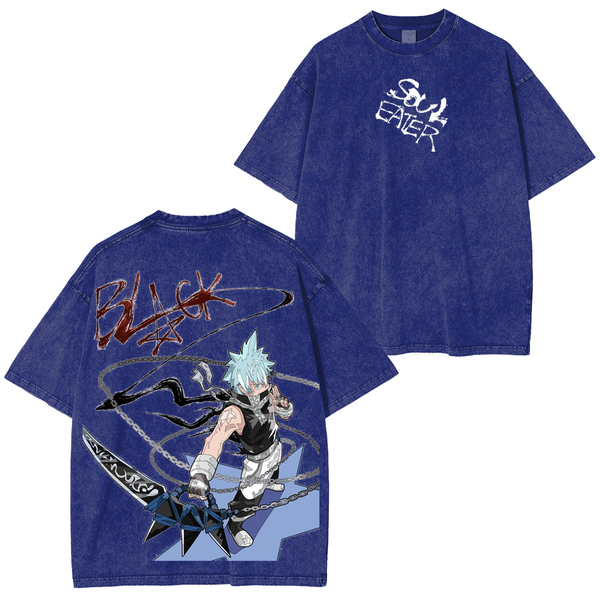 Soul Eate Black Star Oversized T-shirt/Crewneck/Hoodie