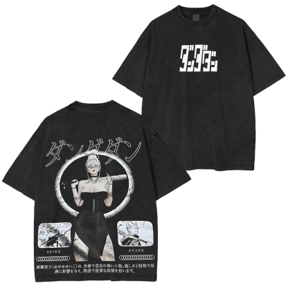 Ayase Seiko Summer Streetwear Loose Anime Graphic Print T-Shirt