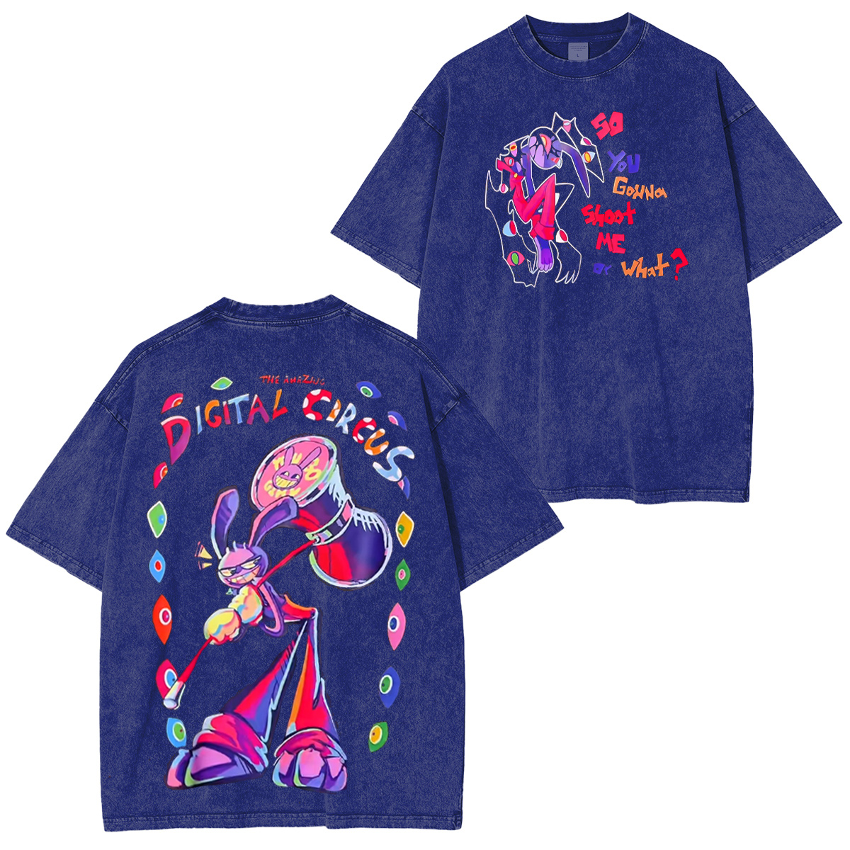 Jax The Amazing Digital Circus Oversized T-shirt/Crewneck/Hoodie