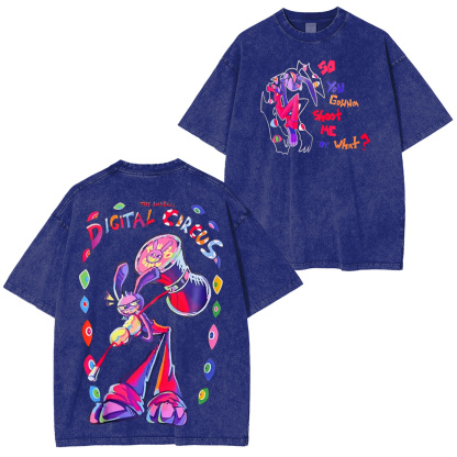 Jax The Amazing Digital Circus Oversized T-shirt/Crewneck/Hoodie