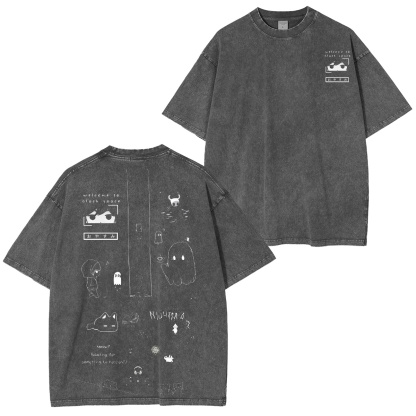 Black Space Omori Oversized T-shirt/Crewneck/Hoodie