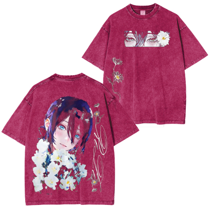 Chainsaw Man Reze Vintage Washed T-shirt/Crewneck/Hoodie