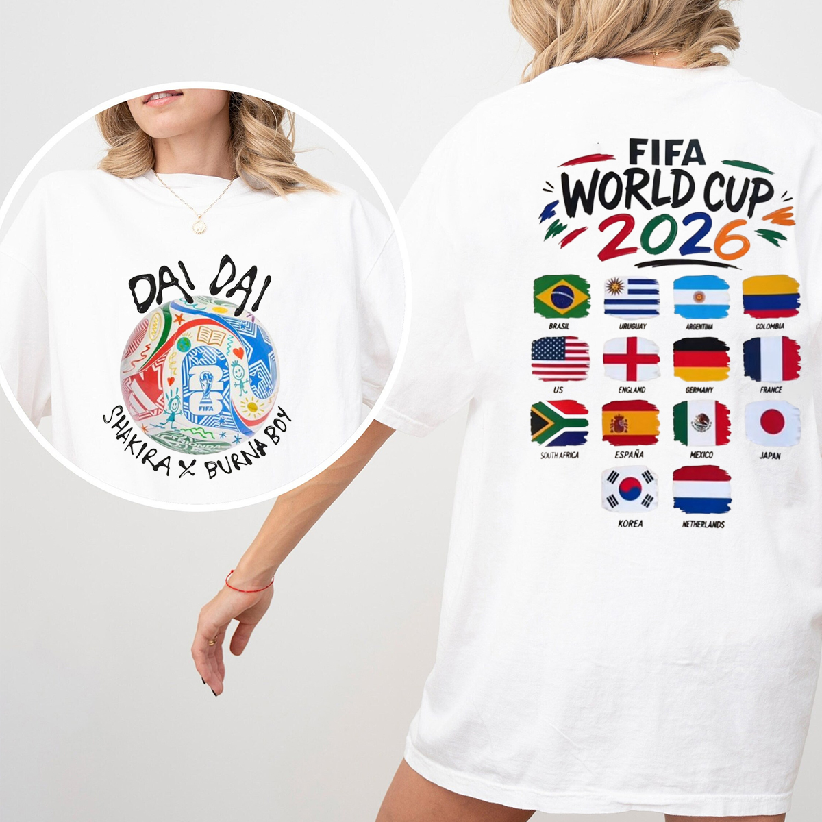 2026 FIFA World Cup Unisex Shirts/Crewneck/Hoodie