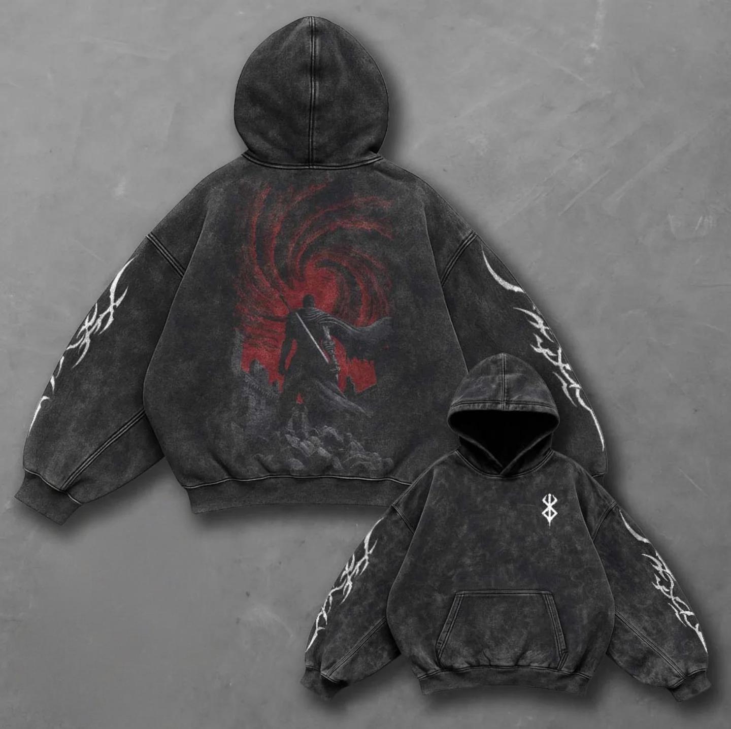 Bresk Retro Anime Hoodie